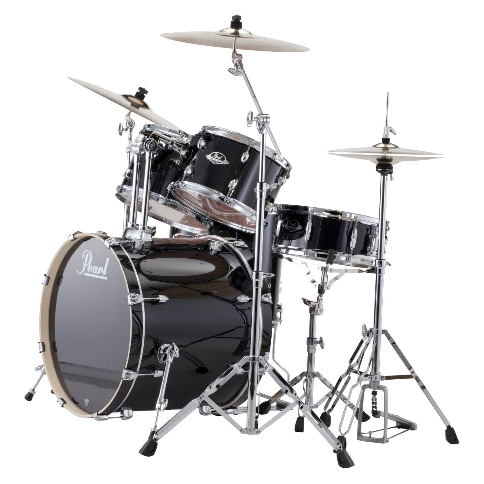 Pearl Export 5pc. Drum Set w/Hardware - Jet Black