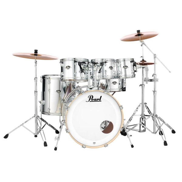 Pearl Export 5-pc Rock Shell Pack w/8x7 Add On Tom Pack - Mirror