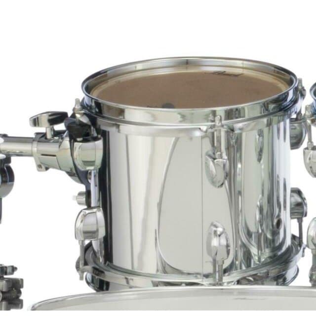 Pearl Export 8x7 Add-On Tom Pack - Mirror Chrome