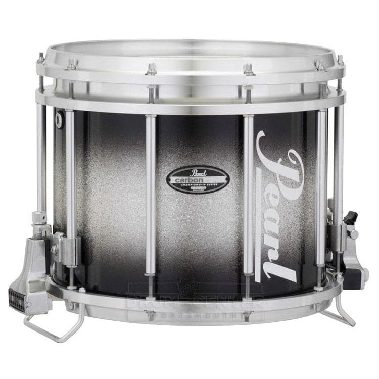 Pearl 13X11 Maple Carboncore Ffx Marching Snare - Black Silver Burst