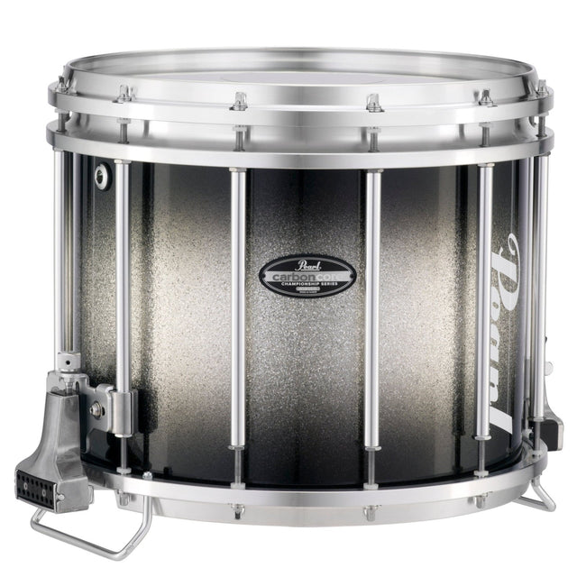Pearl Marching Percussion: Ffx 14X12 Marching Sd Carboncore #368 - Black Silver Burst