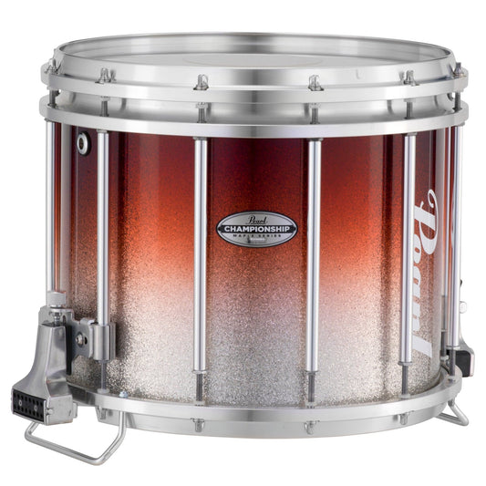 Pearl Marching Percussion: Ffx 14X12 Marching Sd Maple W/O Carrier #974 - Garnet Silver Fade (Top)