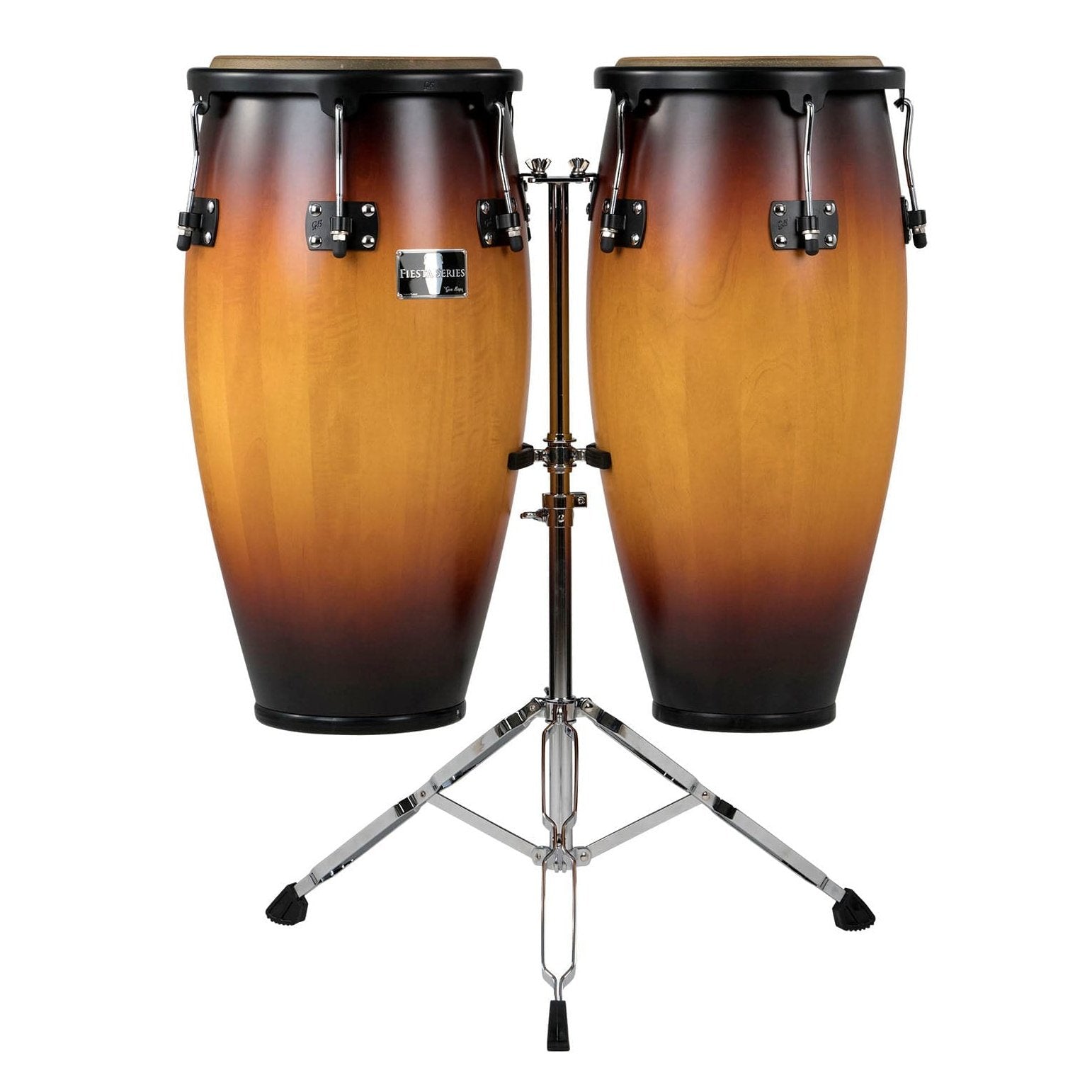 Gon Bops Fiesta Double Conga Set 11" & 12" Sunburst