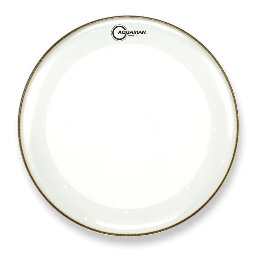 Aquarian Full Force I Bass Drum Reso Head 24" Clear w/Vented Control Ring