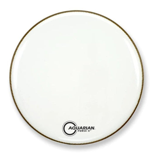 Aquarian Full Force II Bass Drum Head 20" White