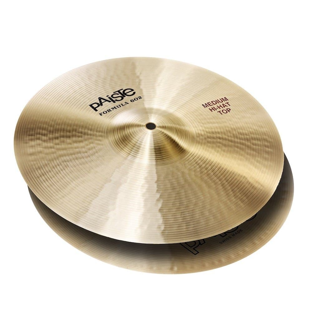 Paiste Formula 602 Medium Hi Hat Cymbals 15"
