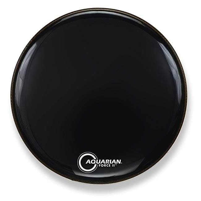 Aquarian Full Force II Bass Drum Head 24" Black