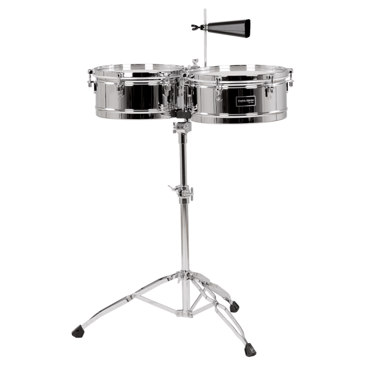 Gon Bops Fiesta Timbale Set 13" & 14" Chrome