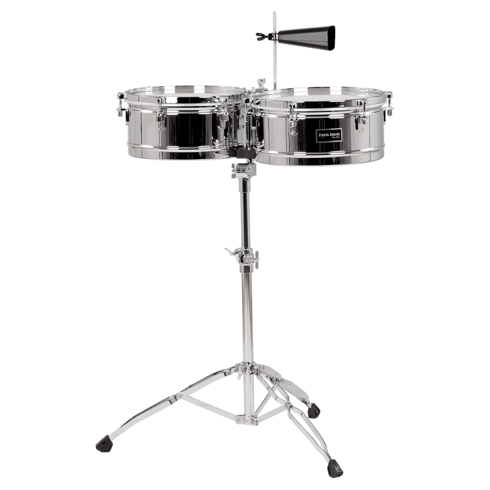 Gon Bops Fiesta Timbale Set 13" & 14" Chrome