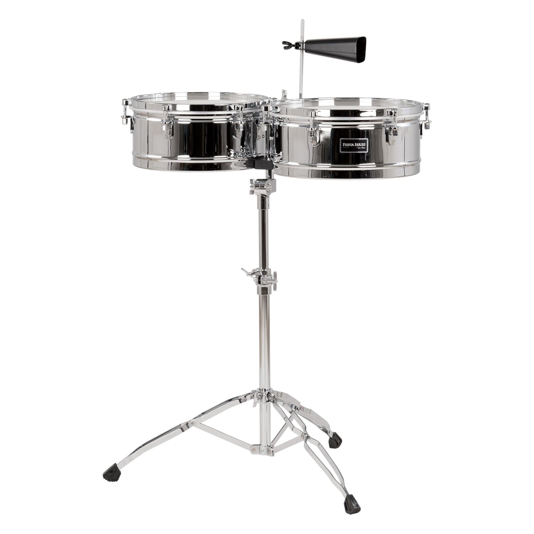 Gon Bops Fiesta Timbale Set 14" & 15" Chrome