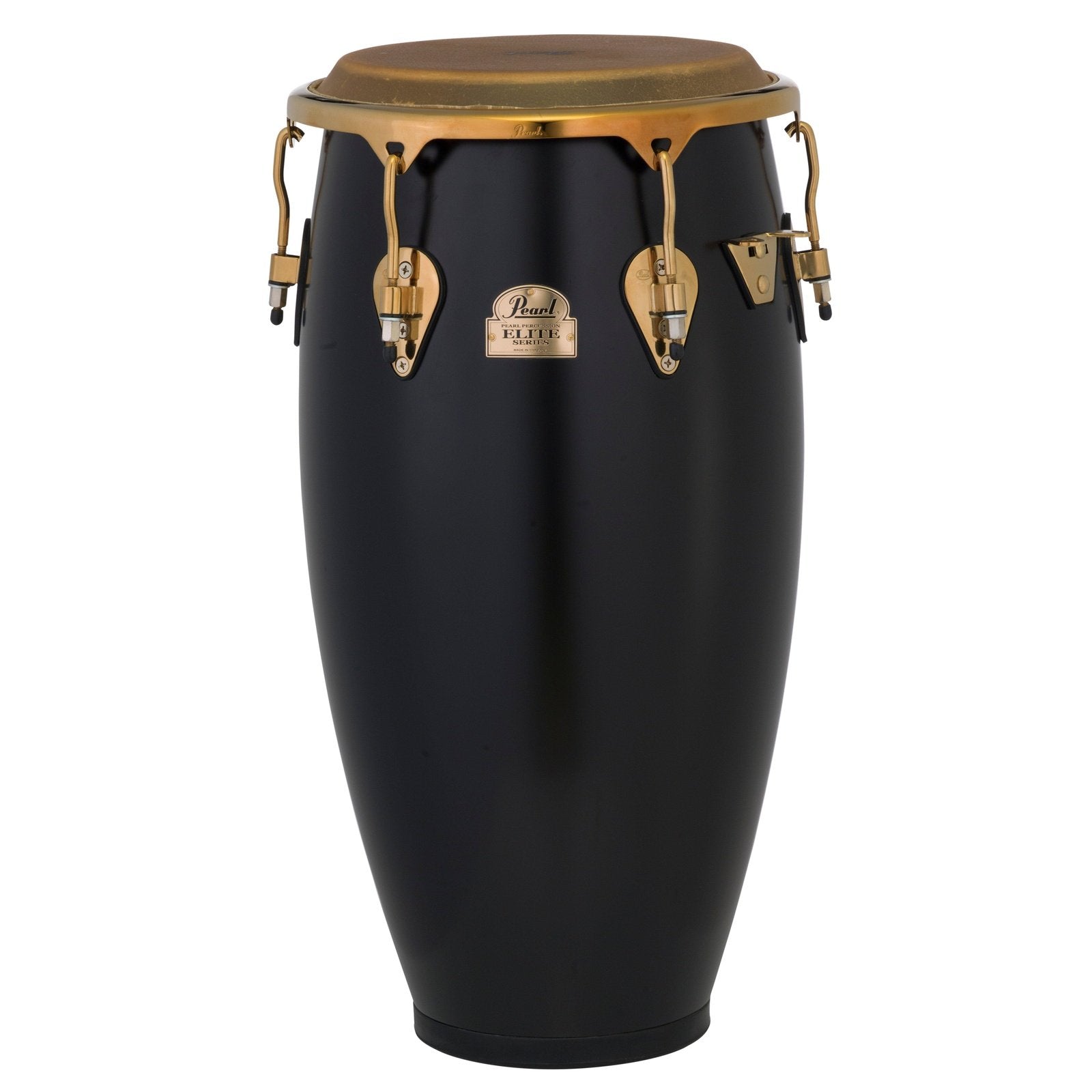 Pearl 12.5 Elite Series Thai Oak Conga - Satin Black