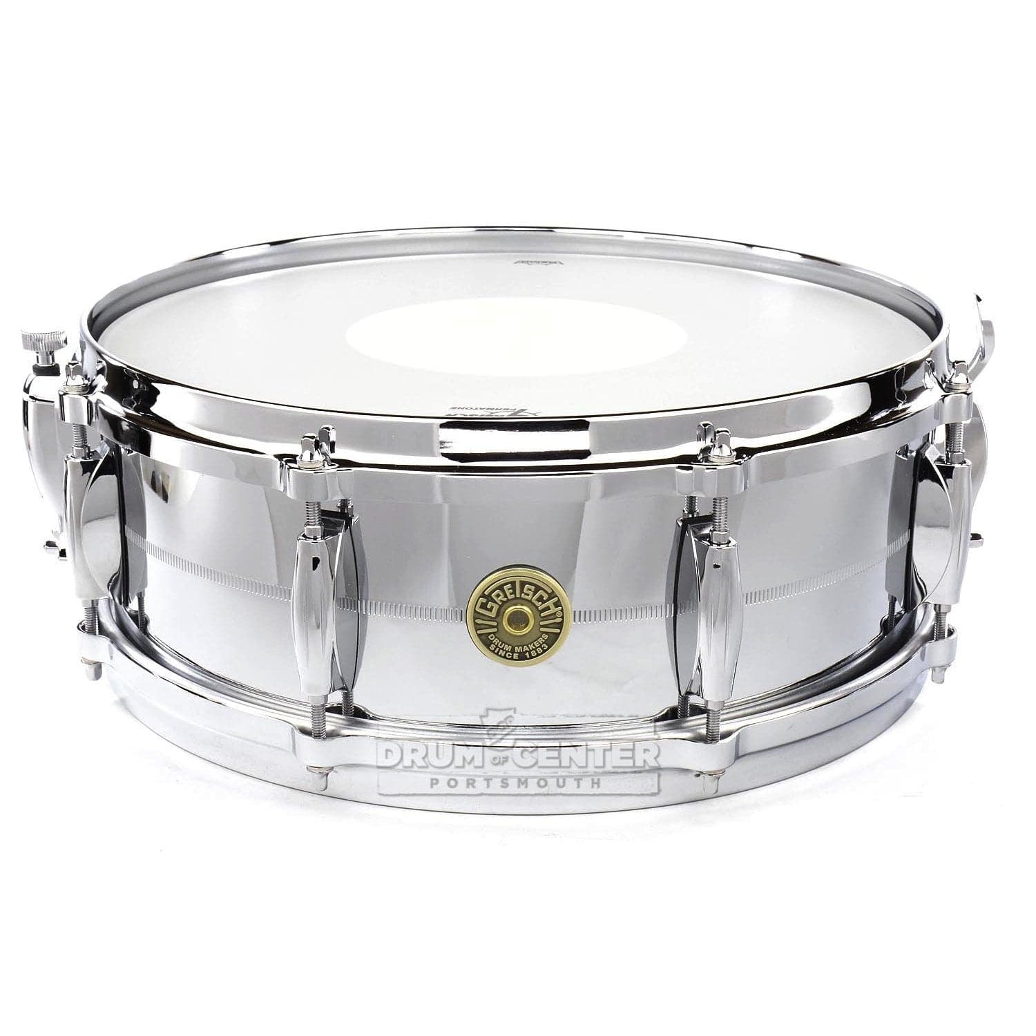 Gretsch USA Chrome Over Brass Snare Drum 14x5