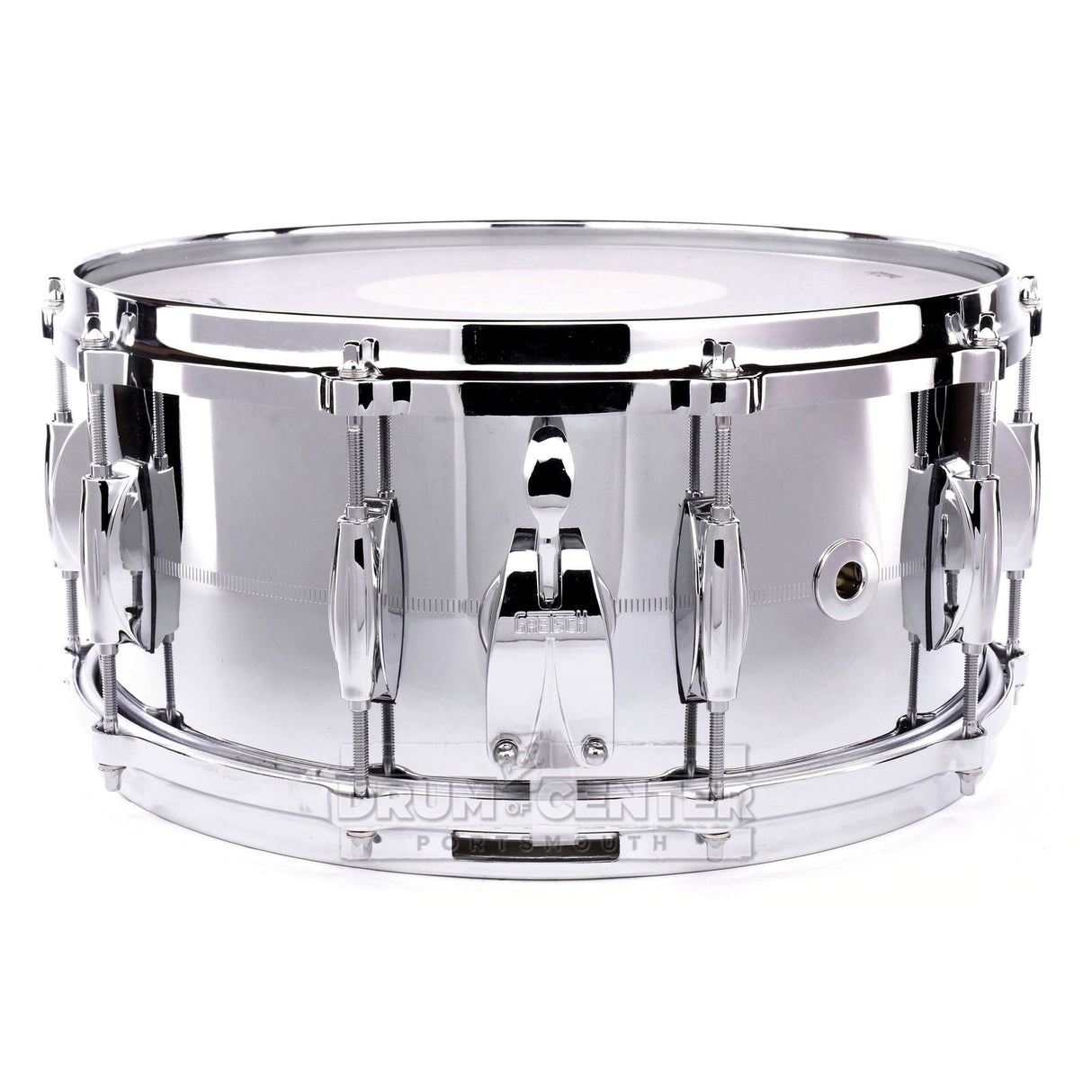 Gretsch USA Chrome Over Brass Snare Drum 14x6.5