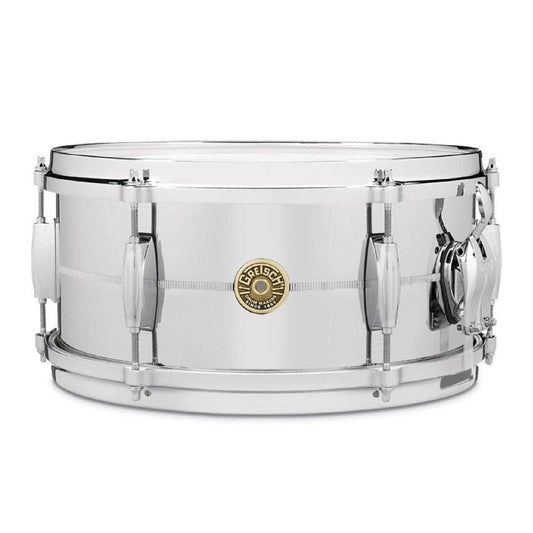 Gretsch G4168 USA Chrome Over Brass Snare Drum 13x6