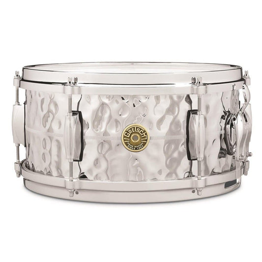 Gretsch G4168HB USA Hammered Brass Snare Drum 6X13
