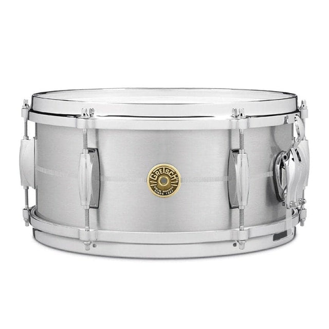 Gretsch G4168SA USA Solid Aluminum Snare Drum 13x6