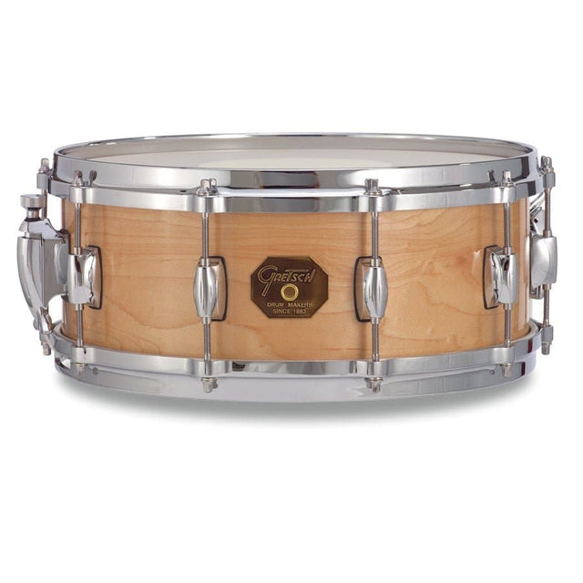 Gretsch Solid Maple Snare 14x5.5 w/Lightning Throwoff