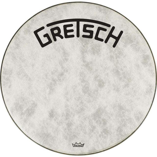 Gretsch Bass Drum Head Fiberskyn 24" w/ Broadkaster Logo