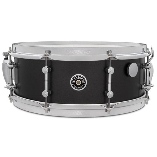 Gretsch GAS5514-ST Brooklyn Standard Snare Drum 14x5.5 Satin Black Metallic Mike Johnston Model!
