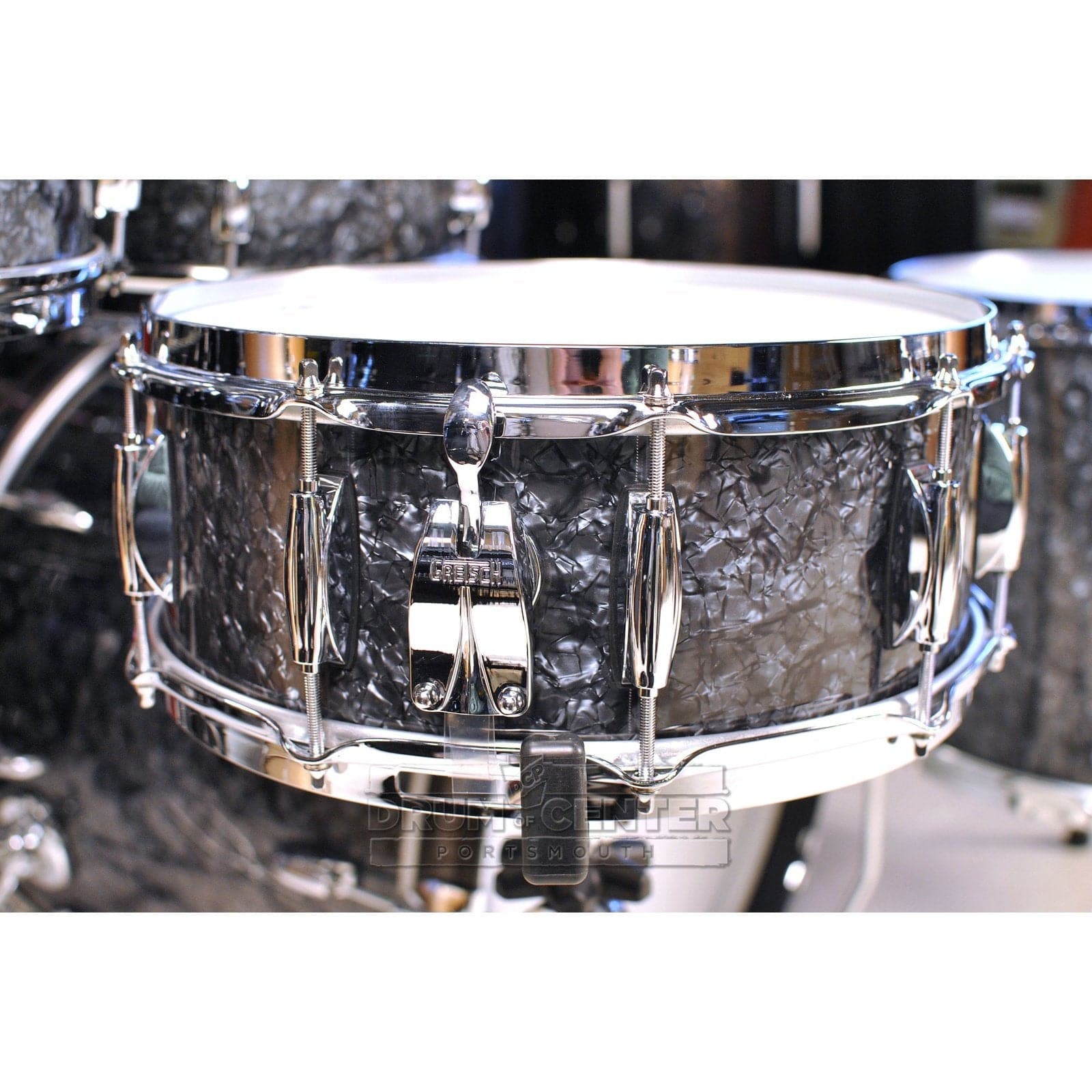 Gretsch Brooklyn 5pc Euro Drum Set Deep Black Marine Pearl