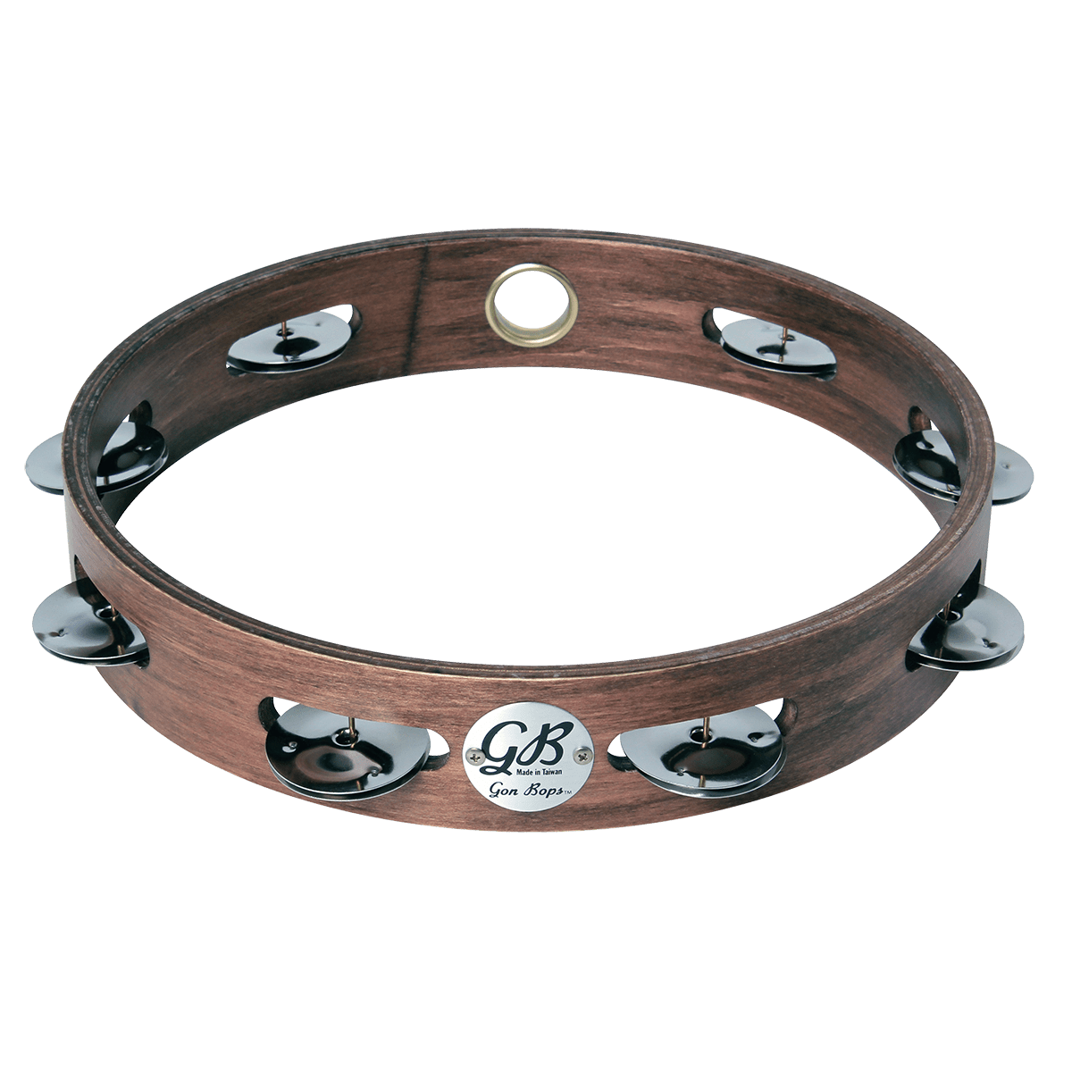 Gon Bops Single Row Wooden Tambourine