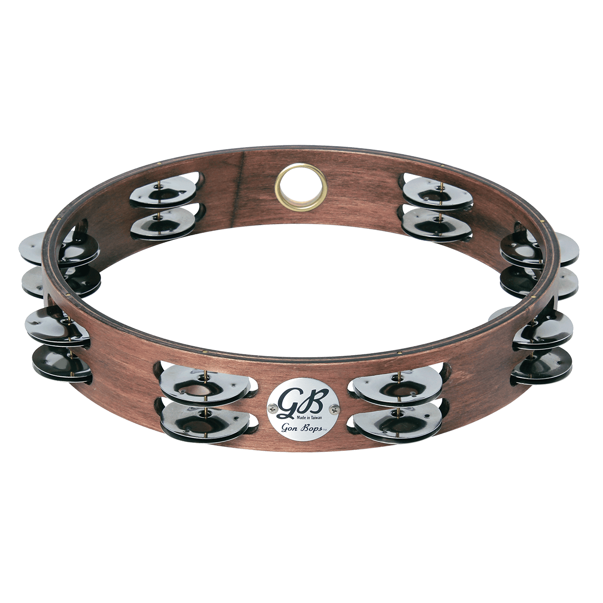 Gon Bops Double Row Wooden Tambourine