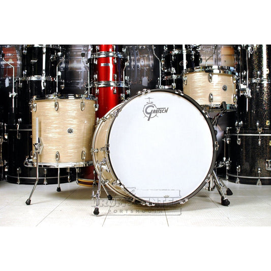 Gretsch Brooklyn 4pc Rock Drum Set Creme Oyster
