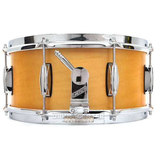 Gretsch Brooklyn Snare Drum 14x6.5 8-Lug Satin Natural w/Micro-Sensitive Strainer