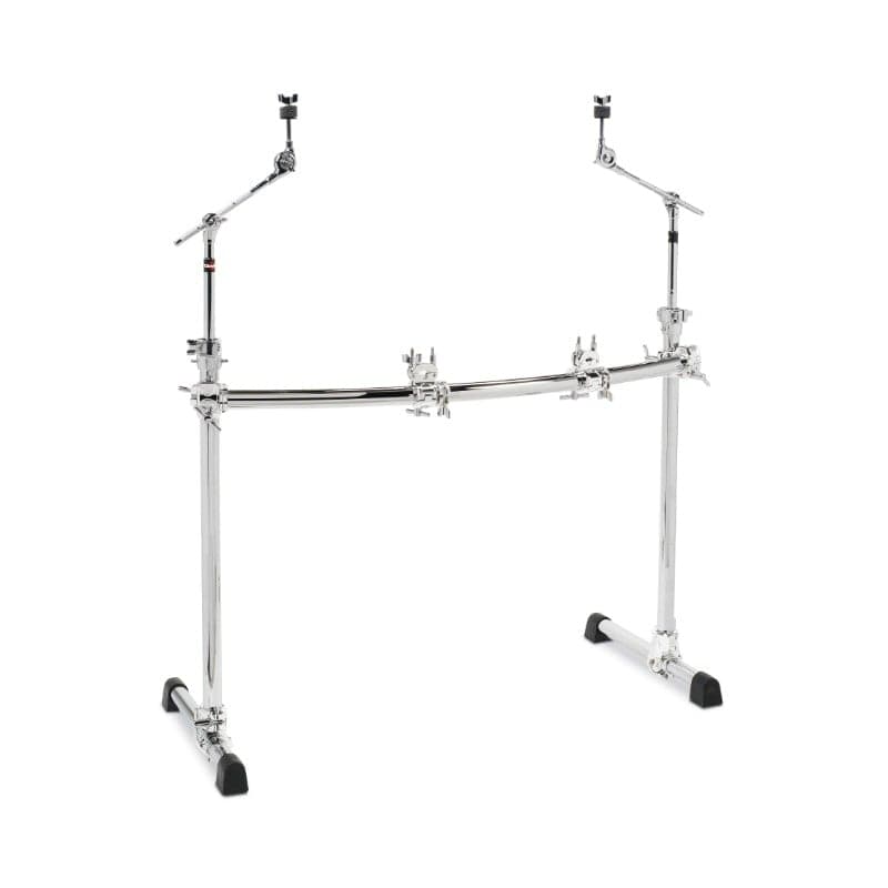 Gibraltar Chrome Series Curved Front Rack With Cymbal Booms