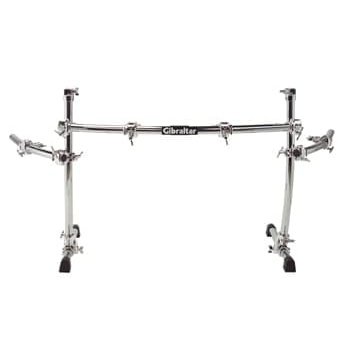 Gibraltar GCS-400C Chrome Curved Power Rack with 2 Side Wings