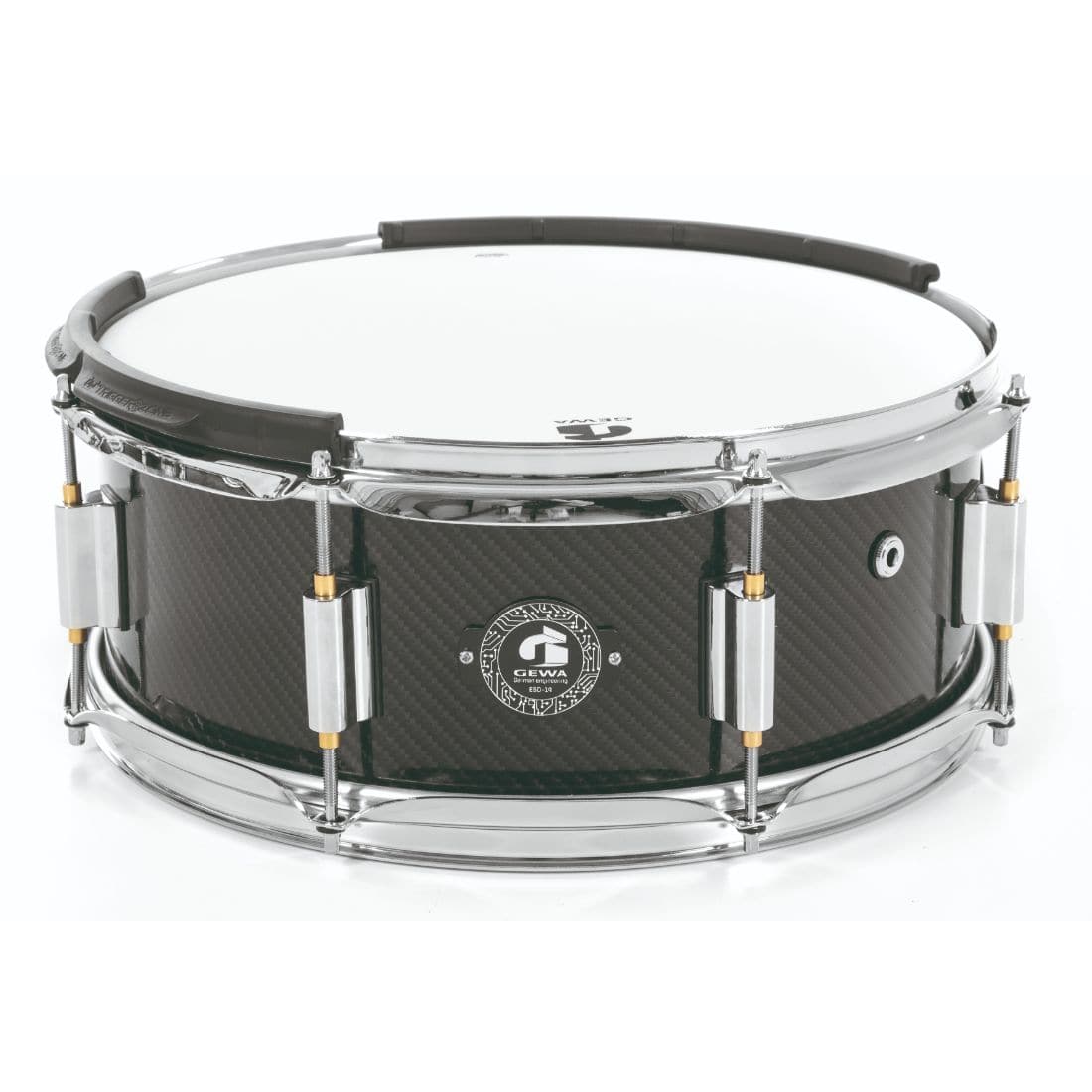 GEWA E-Snare Pad 12x5 Carbon Wrapped