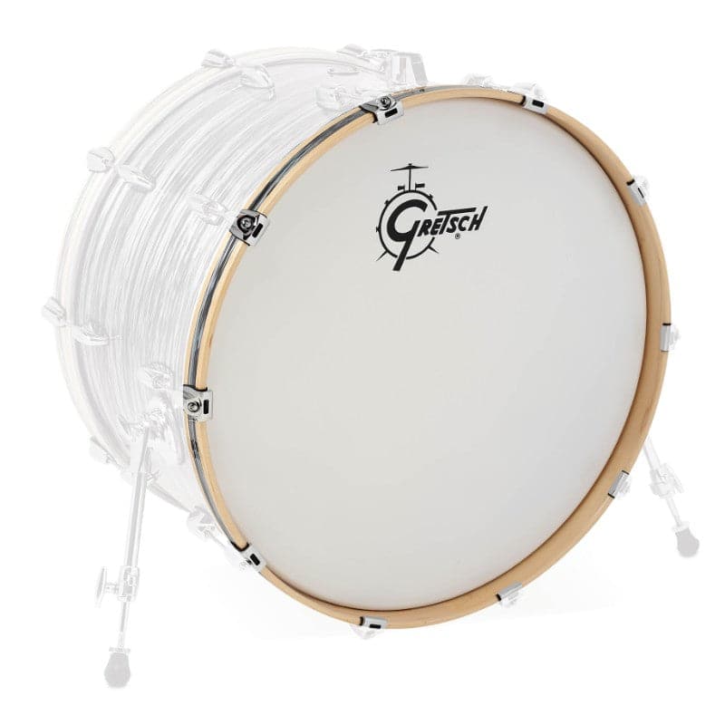 Gretsch Renown 18 In Bass Drum Hoop - Silver Oyst Pearl