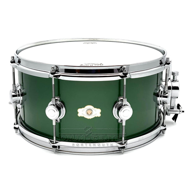 George Way Aristocrat Studio Snare Drum 14x7 Kaddy Green