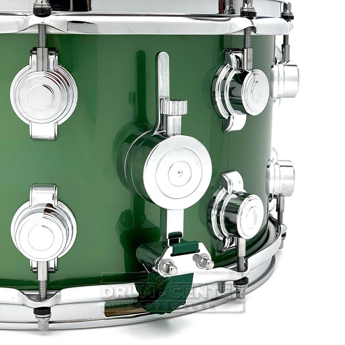 George Way Aristocrat Studio Snare Drum 14x8 Kaddy Green