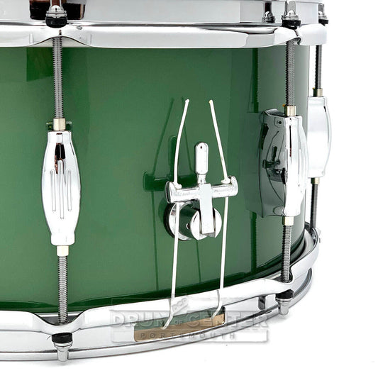 George Way Tuxedo Studio Snare Drum 14x7 Kaddy Green