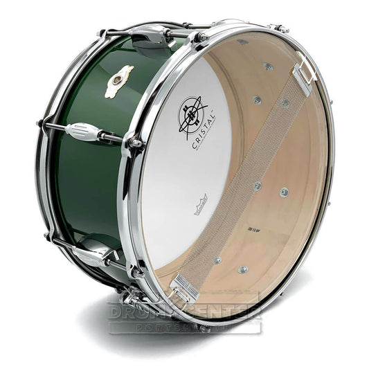 George Way Tuxedo Studio Snare Drum 14x7 Kaddy Green