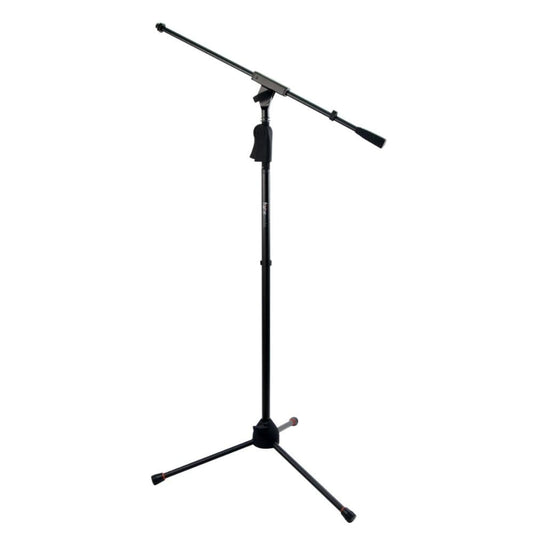 Gator Frameworks Tripod Mic Stand with Single Section Boom and Deluxe One-Handed Clutch
