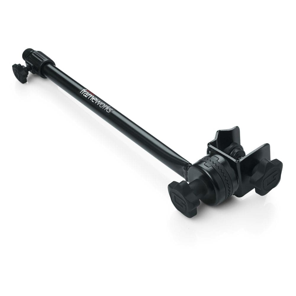 Gator Frameworks Adjustable Angle 16 Inch Clamp-On Mini Boom with Interlocking Design