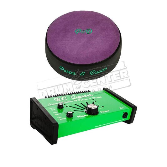 Porter & Davies Gigster Tactile Drum Monitor w/Round Throne Top Purple