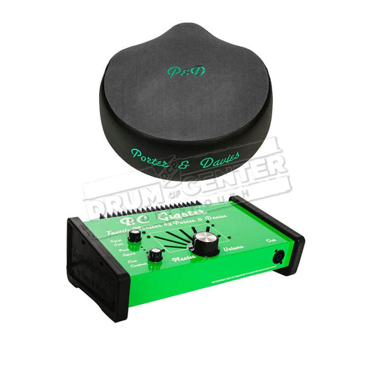 Porter & Davies Gigster Tactile Drum Monitor w/Saddle Throne Top Grey