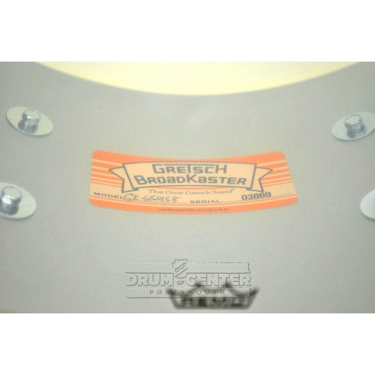 Gretsch Broadkaster Snare Drum 14x6.5 8-Lug Satin Natural
