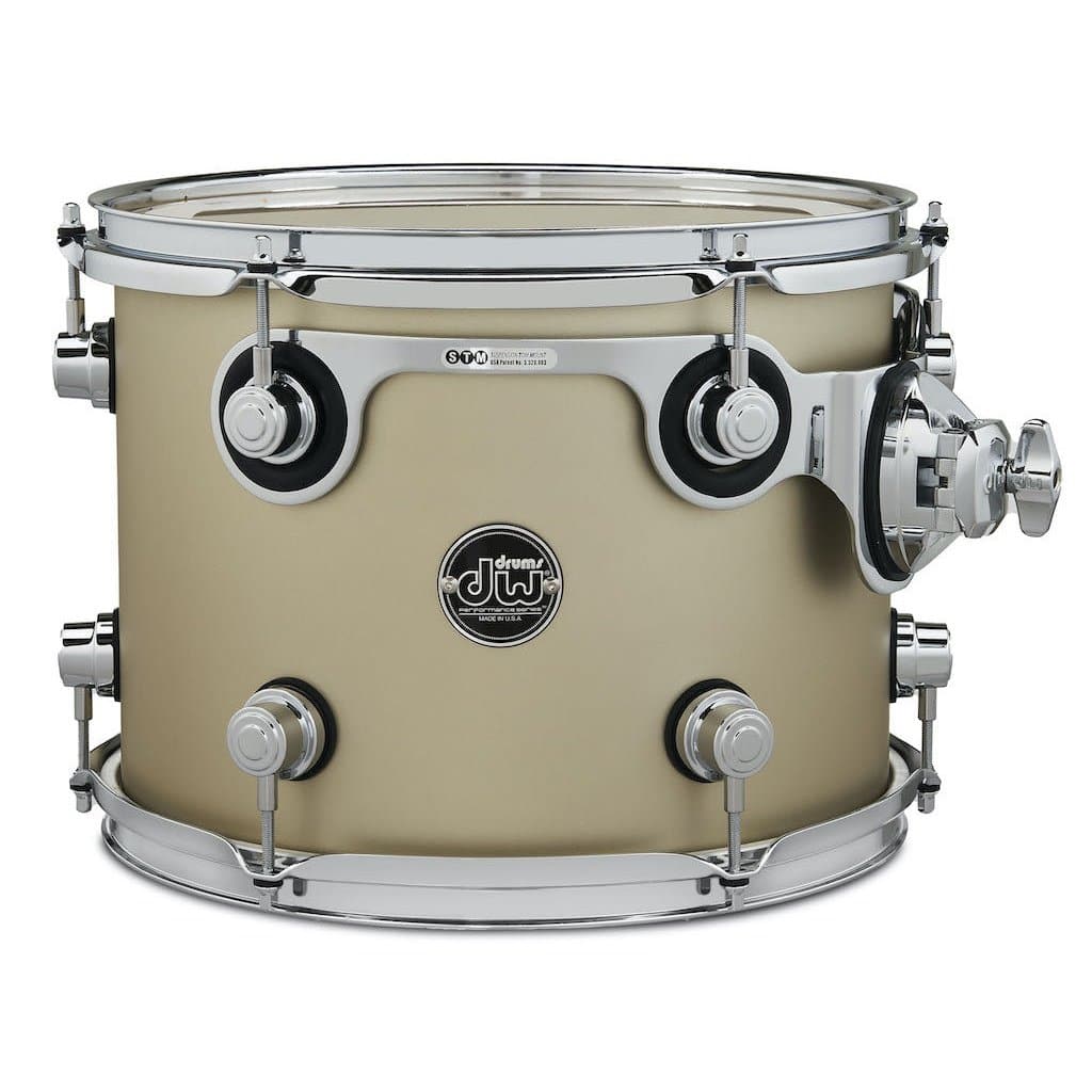 DW Performance Rack Tom 13x9 Hard Satin Gold Mist
