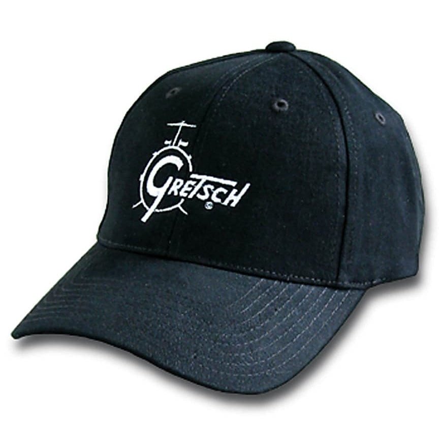 Gretsch Black Classic Drum Logo Baseball Hat