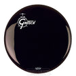 Gretsch Bass Drum Head Ebony 24 With Offset Logo