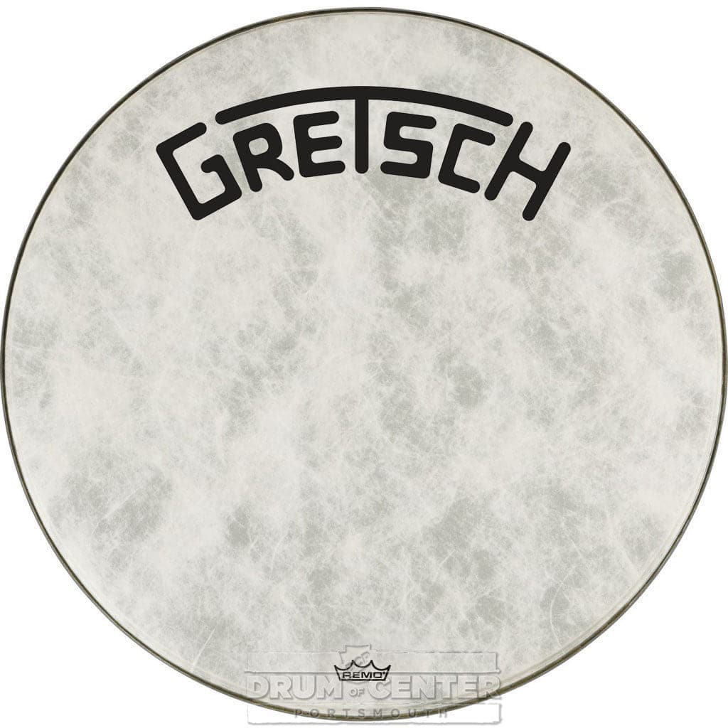 Gretsch Bass Drum Head Fiberskyn 22 With Broadkaster Logo