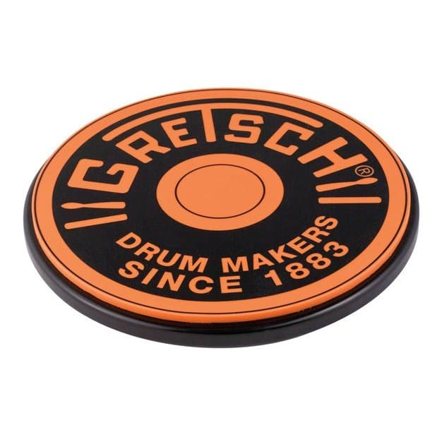 Gretsch GREPAD6O Round Badge Practice Pad Orange 6