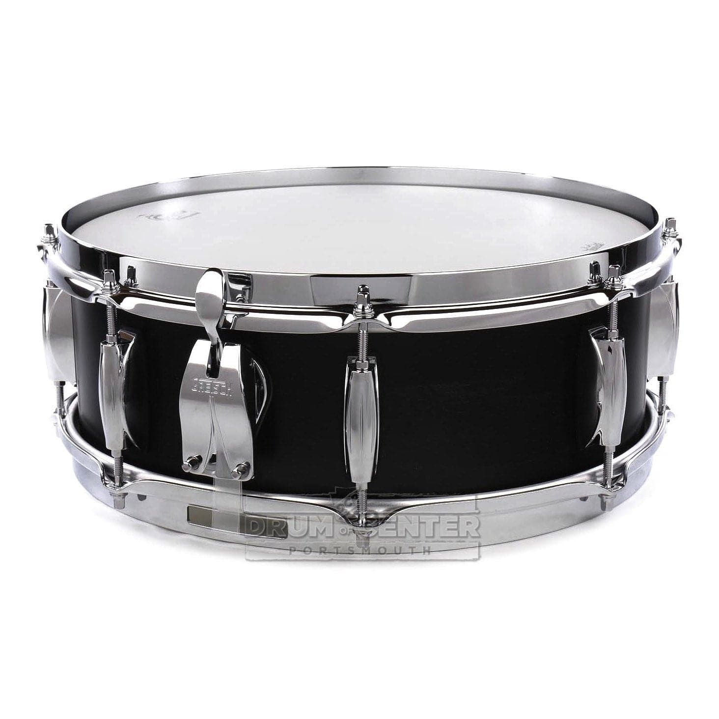 Gretsch Broadkaster Snare Drum 14x5 8-Lug Satin Ebony