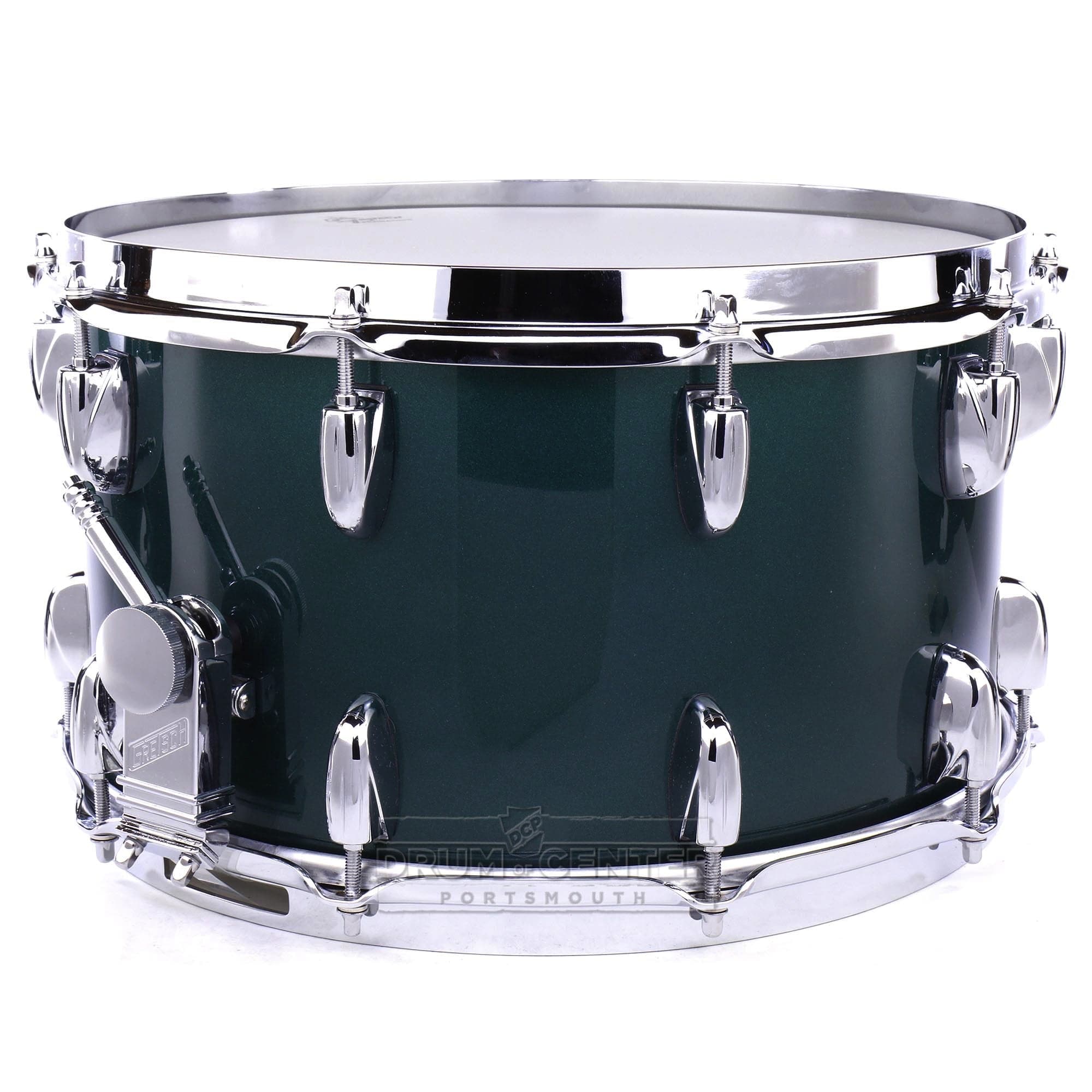 Gretsch Broadkaster Snare Drum 14x8 20-Lug Cadillac Green Gloss w/Micro-Sensitive Strainer