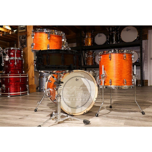 Gretsch Brooklyn 3pc Jazz Drum Set Satin Burnt Orange