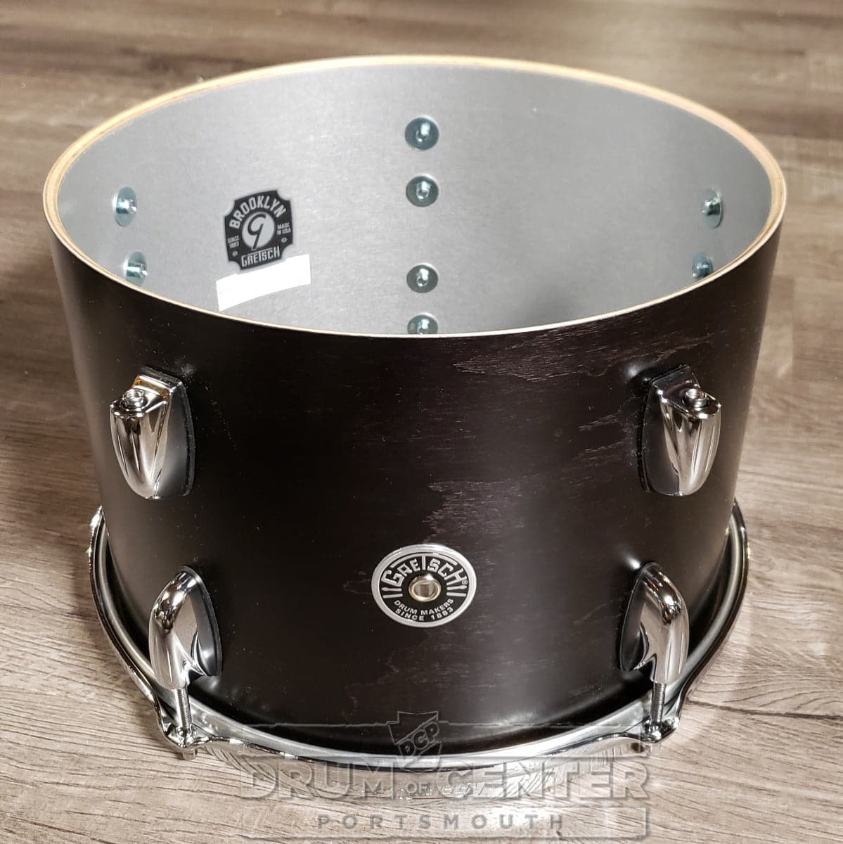 Gretsch Brooklyn 3pc Jazz Drum Set Satin Dark Ebony
